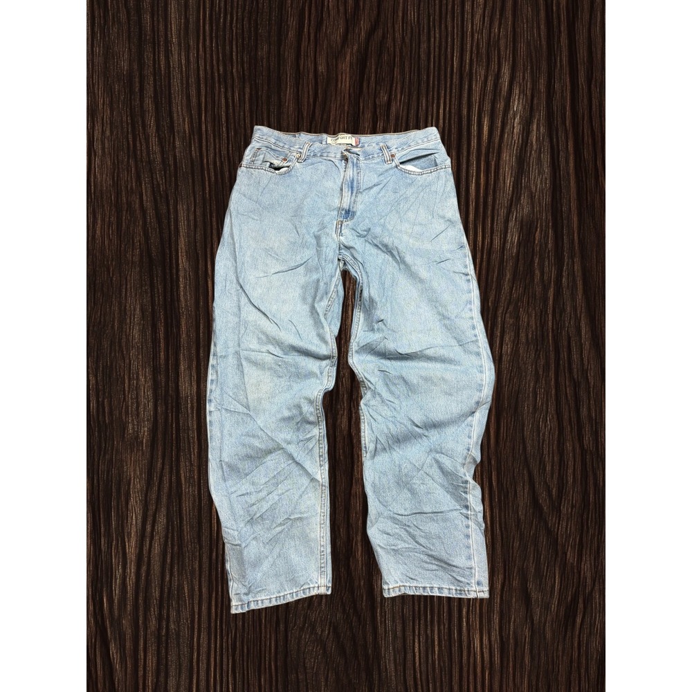 Levis 560 Comfort Fit Jeans Mens 36x32 Light Wash Tapered Leg Denim Pants
